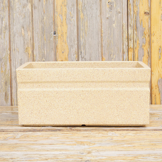 Bloom Box Sand Stone Atul Gardenia Unbreakable Indoor & Outdoor Planter | 25 Inch