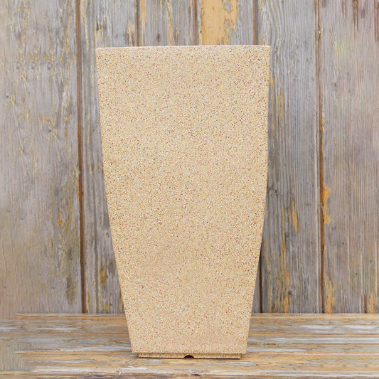 Cubica Sand Stone Atul Gardenia Unbreakable Indoor & Outdoor Planter | 24 Inch