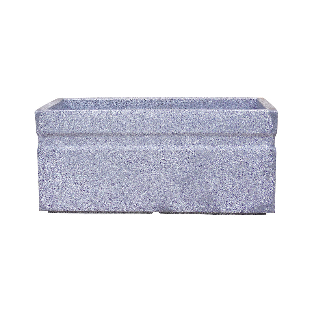 Bloom Box Mosaic Grey Atul Gardenia Unbreakable Indoor & Outdoor Planter | 25 Inch