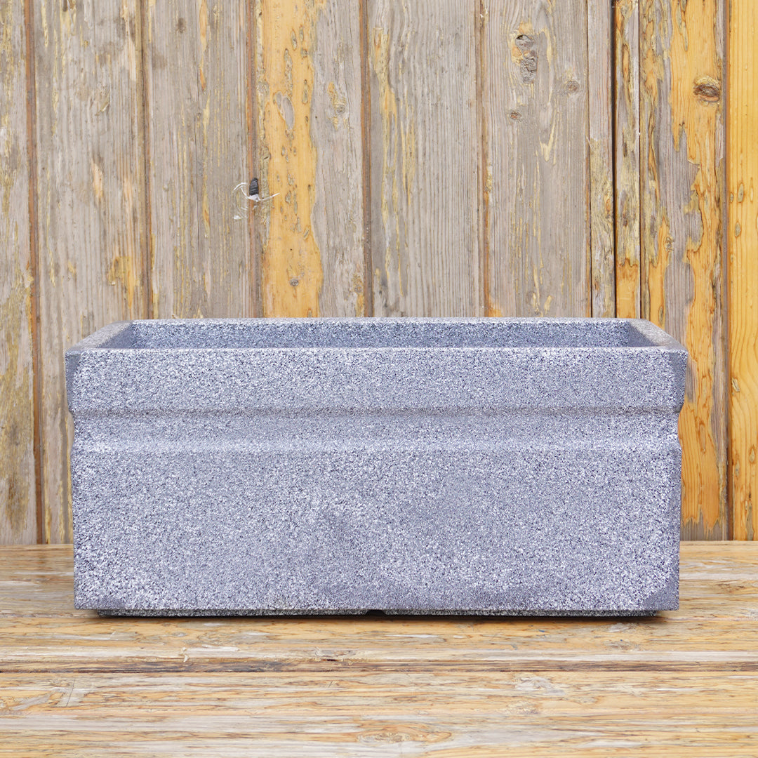 Bloom Box Mosaic Grey Atul Gardenia Unbreakable Indoor & Outdoor Planter | 25 Inch