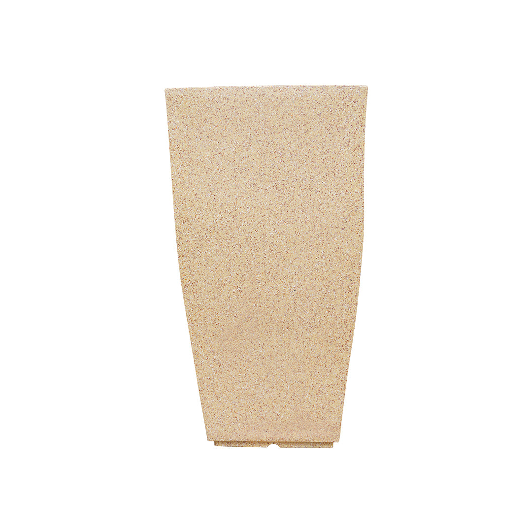 Cubica Sand Stone Atul Gardenia Unbreakable Indoor & Outdoor Planter | 24 Inch