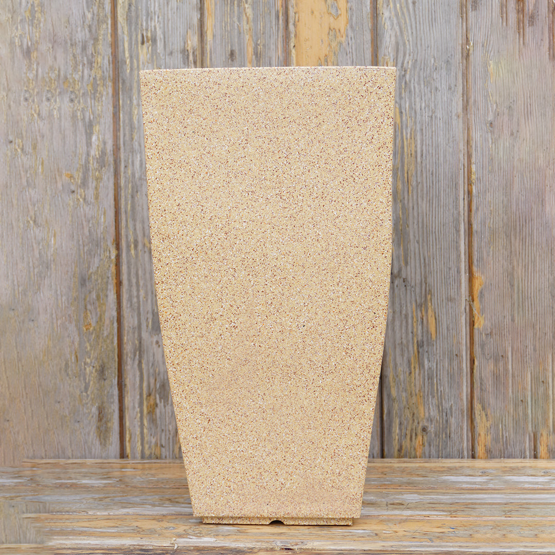 Cubica Sand Stone Atul Gardenia Unbreakable Indoor & Outdoor Planter | 24 Inch