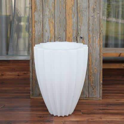 Flora White Atul Gardenia Unbreakable Indoor & Outdoor Planter