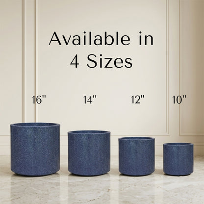 Oasis Grey Stone Atul Gardenia Unbreakable Indoor & Outdoor Planter