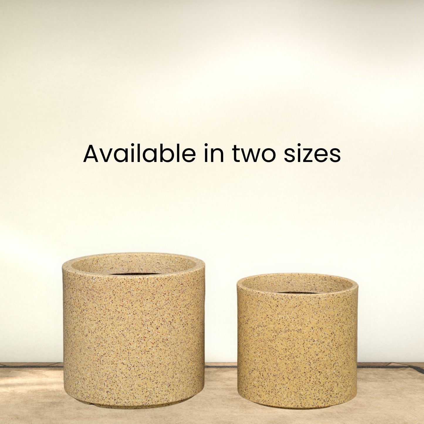 Oasis Sand Stone Atul Gardenia Unbreakable Indoor & Outdoor Planter
