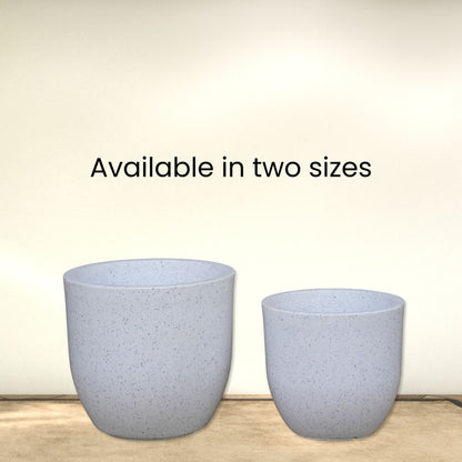 Ovalo Marble White Atul Gardenia Unbreakable Indoor & Outdoor Planter