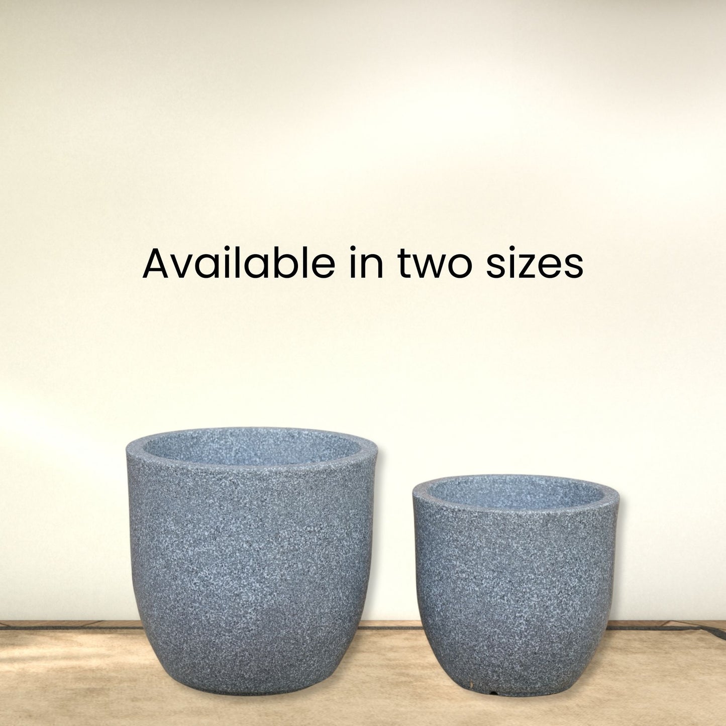 Ovalo Mosaic Grey Atul Gardenia Unbreakable Indoor & Outdoor Planter